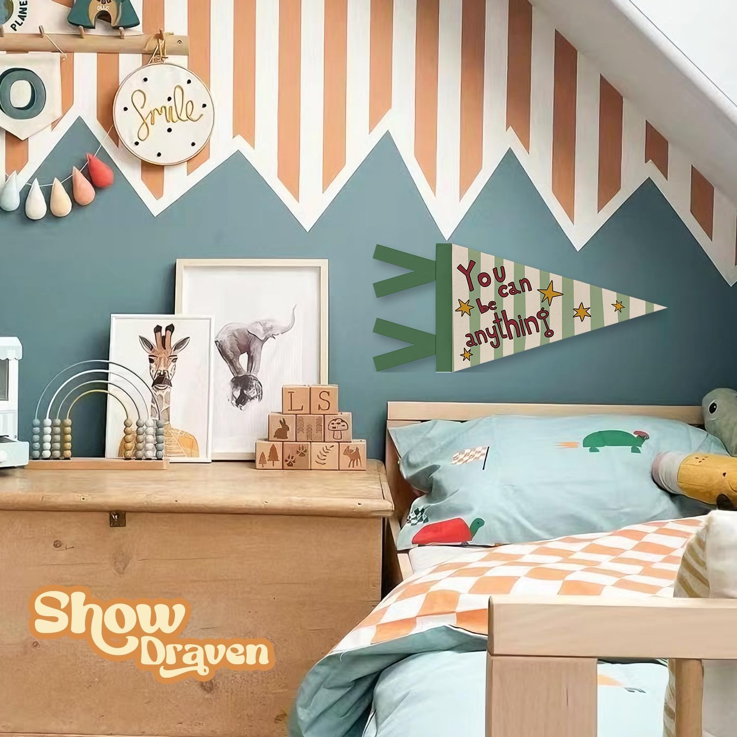 Felt Pennant Wall Banner