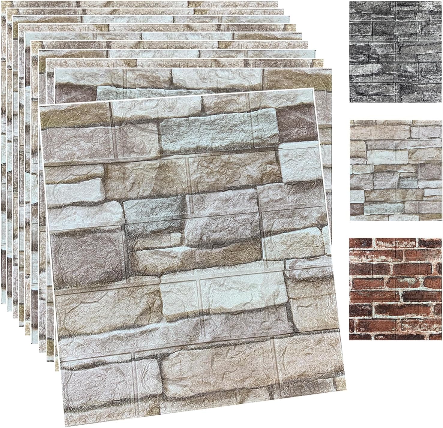 Foam Brick Wall Panels