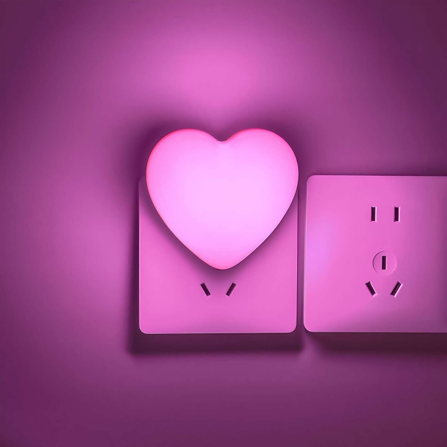 Heart Shaped LED Night Light