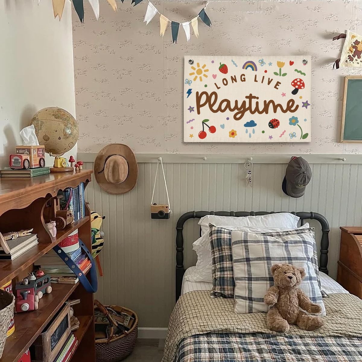 Playroom Linen Wall Banner